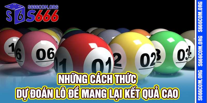 dự đoán lô đề